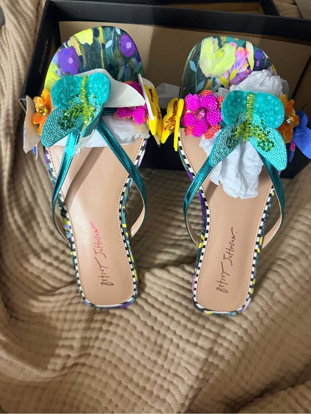 Betsey Johnson Women’s 8.5 Selena Sandals